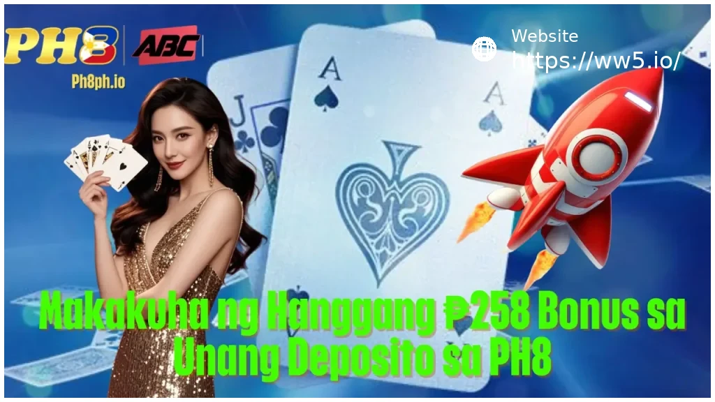 Makakuha ng Hanggang 258 Bonus sa Unang Deposito sa WW5